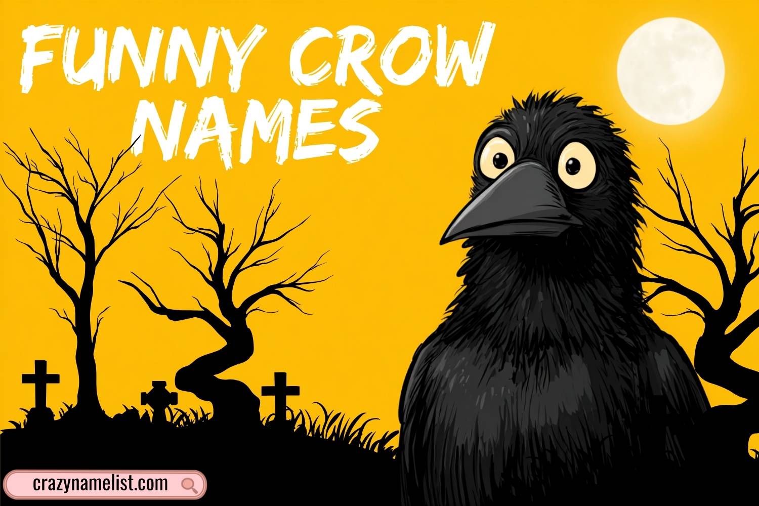 funny crow names