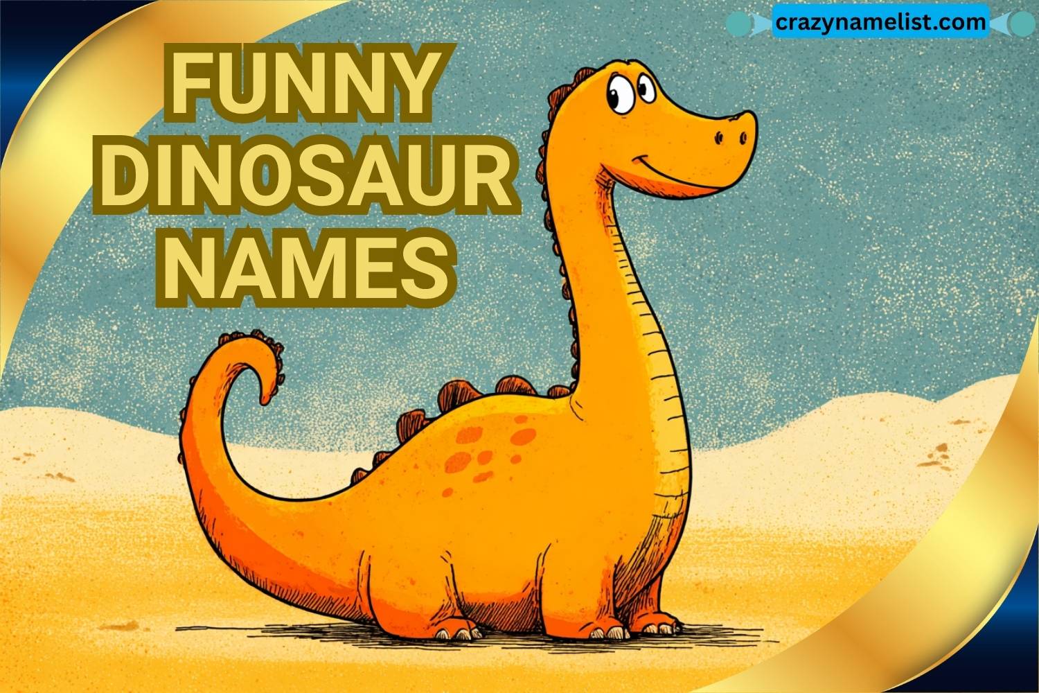 funny dinosaur names