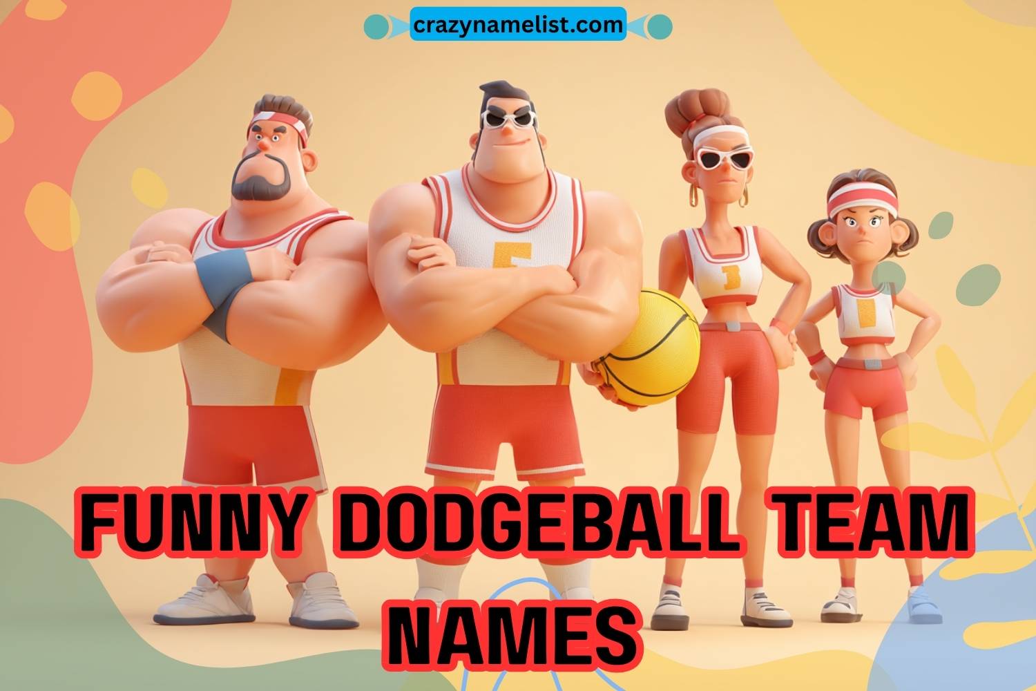 funny dodgeball team names
