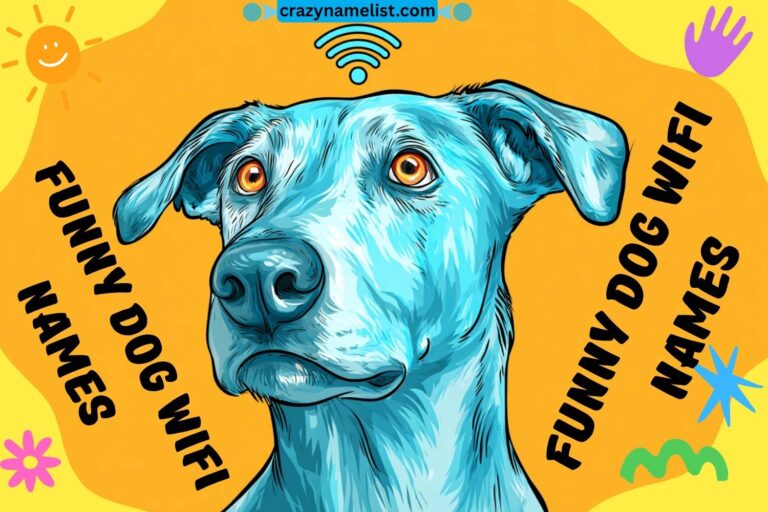 funny dog wifi names