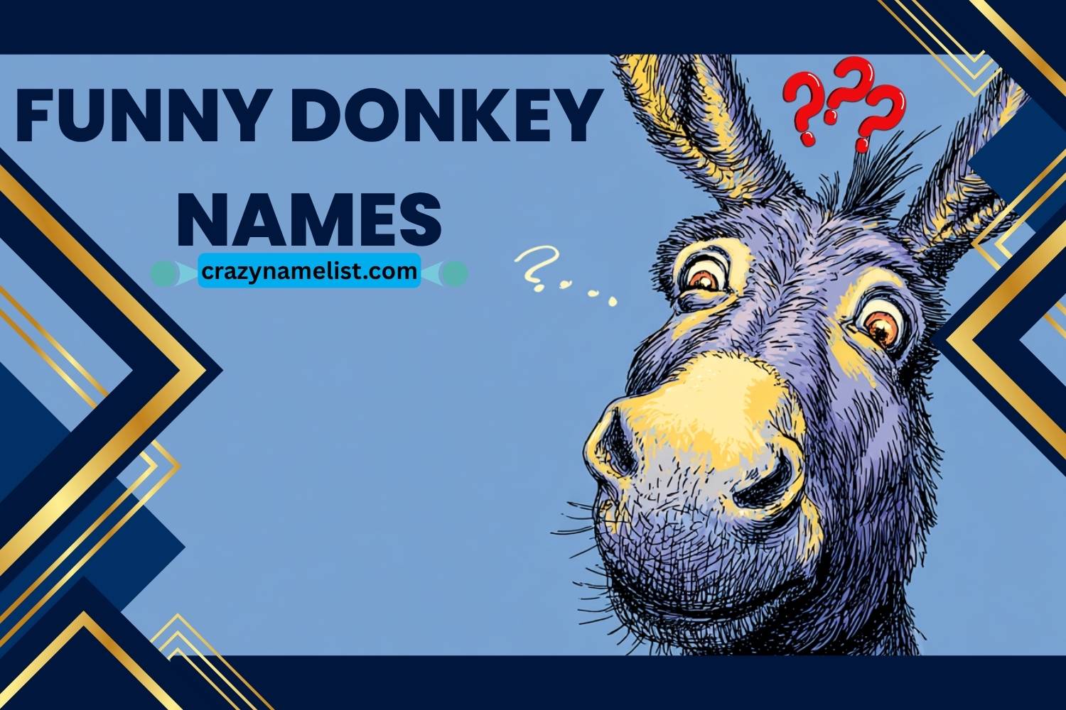 funny donkey names