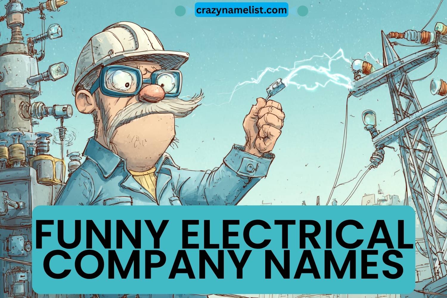 funny electrical company names