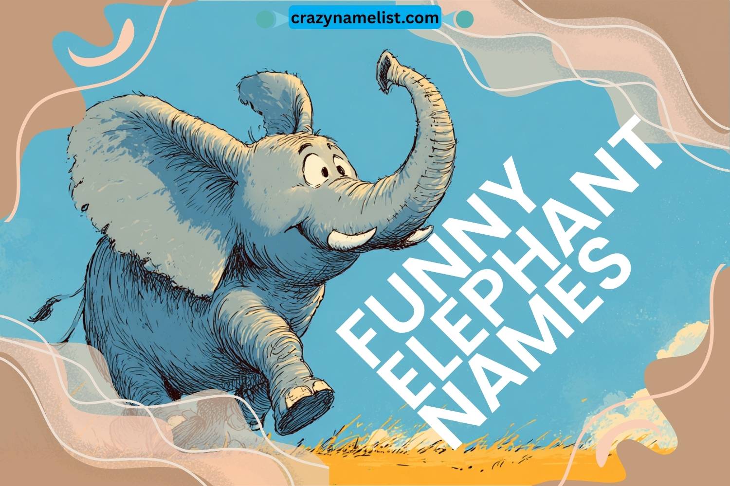 funny elephant names