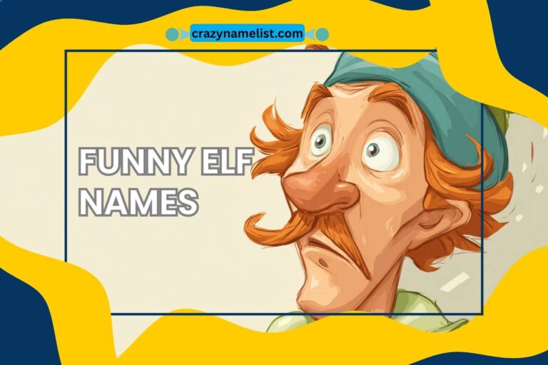 funny elf names