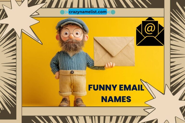 funny email names