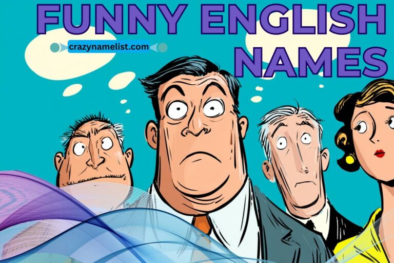 funny english names