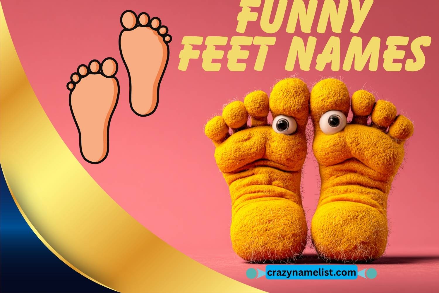 funny feet names