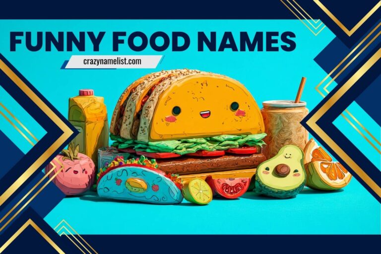 funny food names