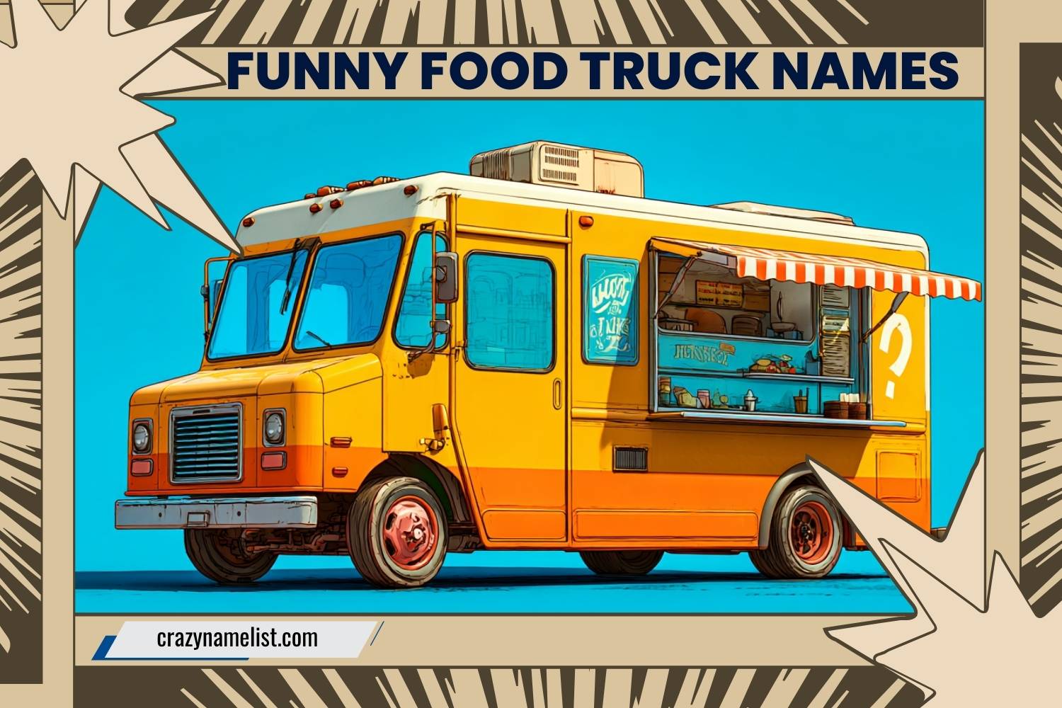 funny food truck names