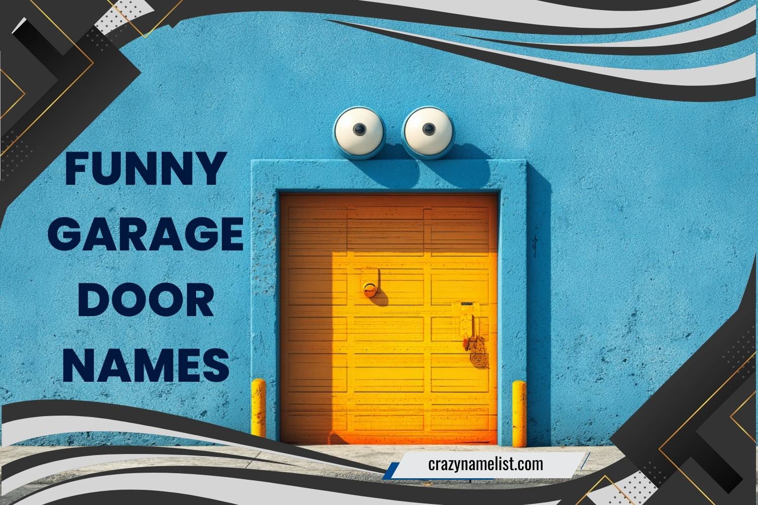 funny garage door names