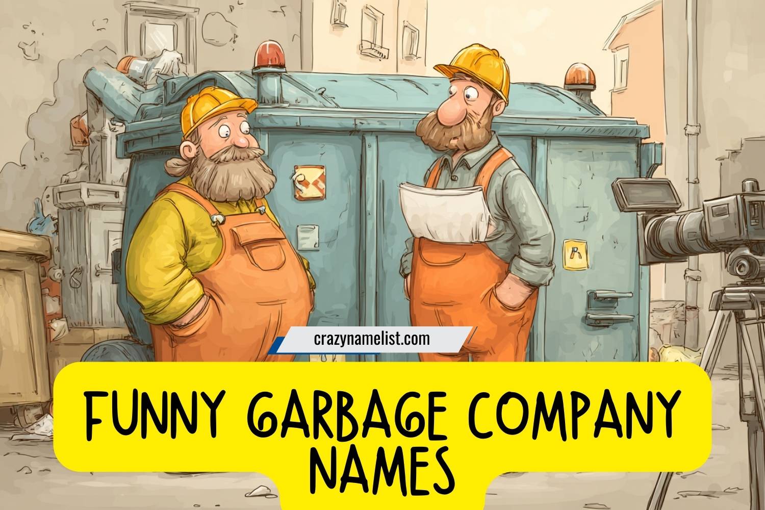 funny garbage company names