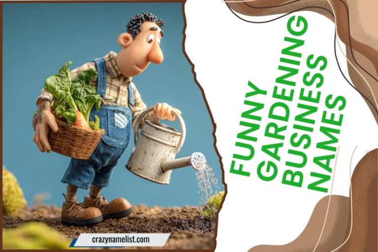 funny gardening business names