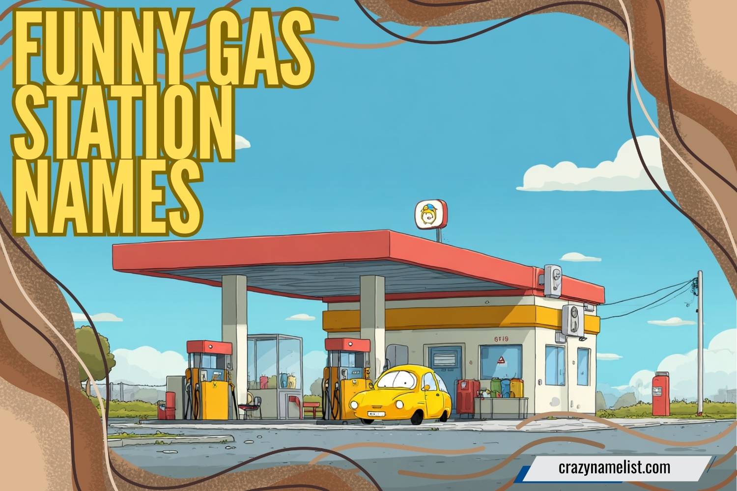 funny gas station names