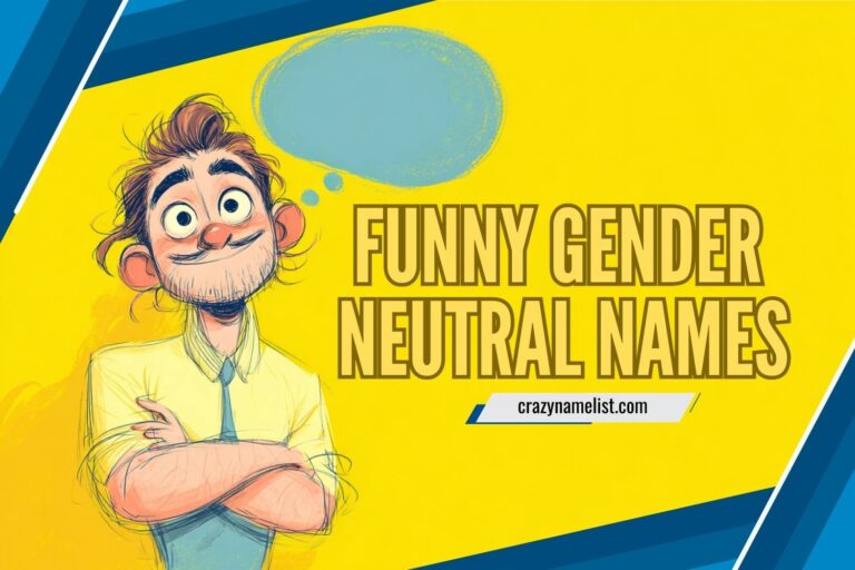 funny gender neutral names