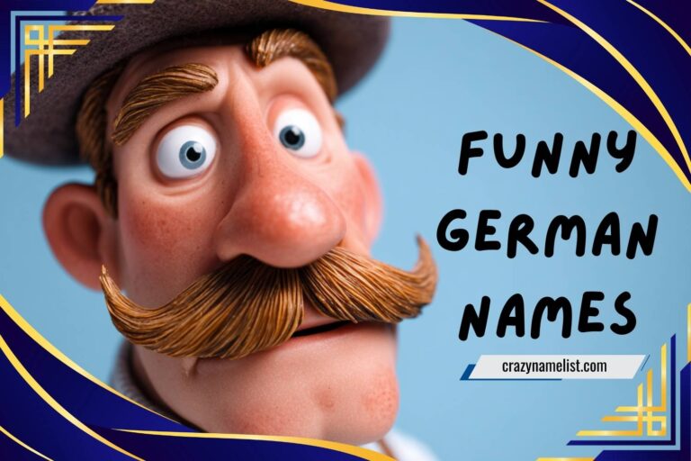 funny german names