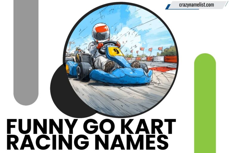 funny go kart racing names