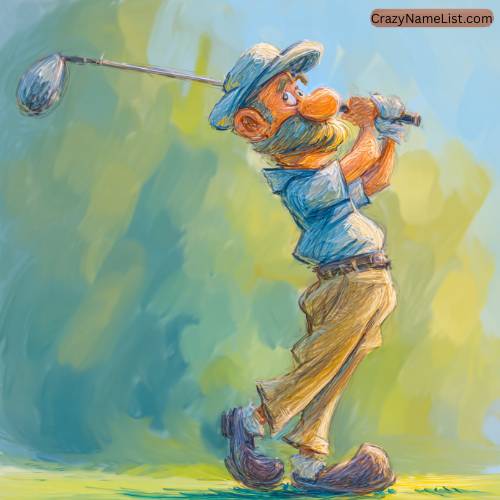 funny golfer names