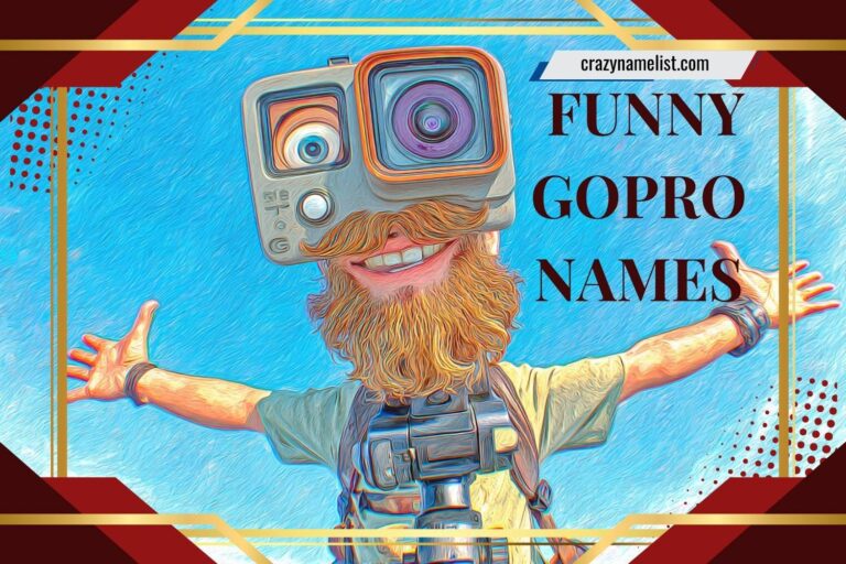 funny gopro names