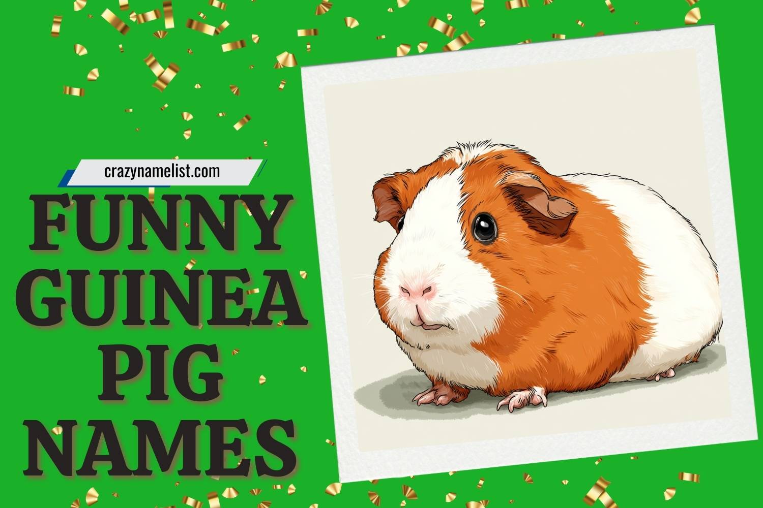 funny guinea pig names