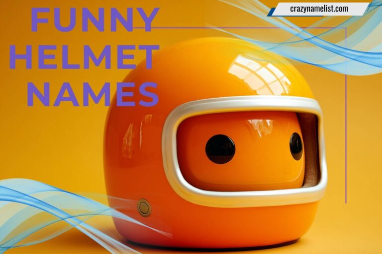 funny helmet names