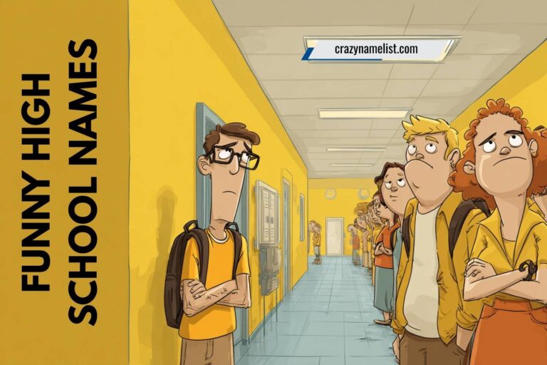 funny high school names