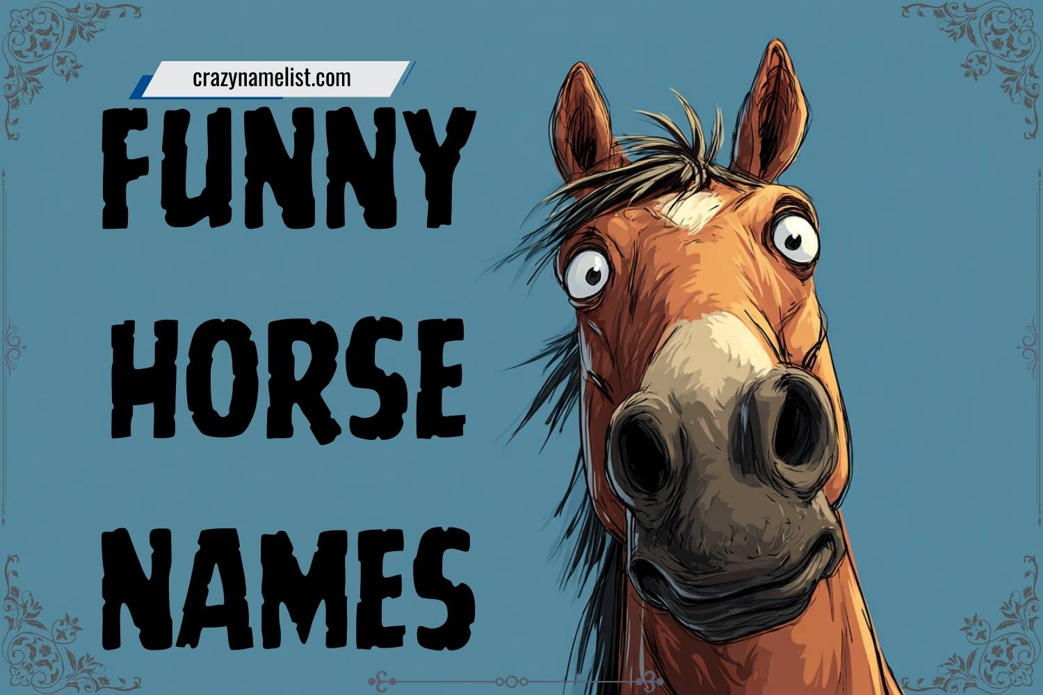 funny horse names