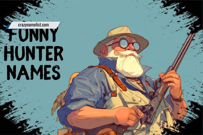 funny hunter names