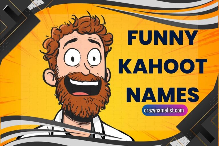 funny kahoot names