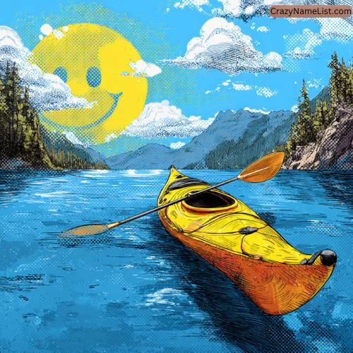 funny kayak names