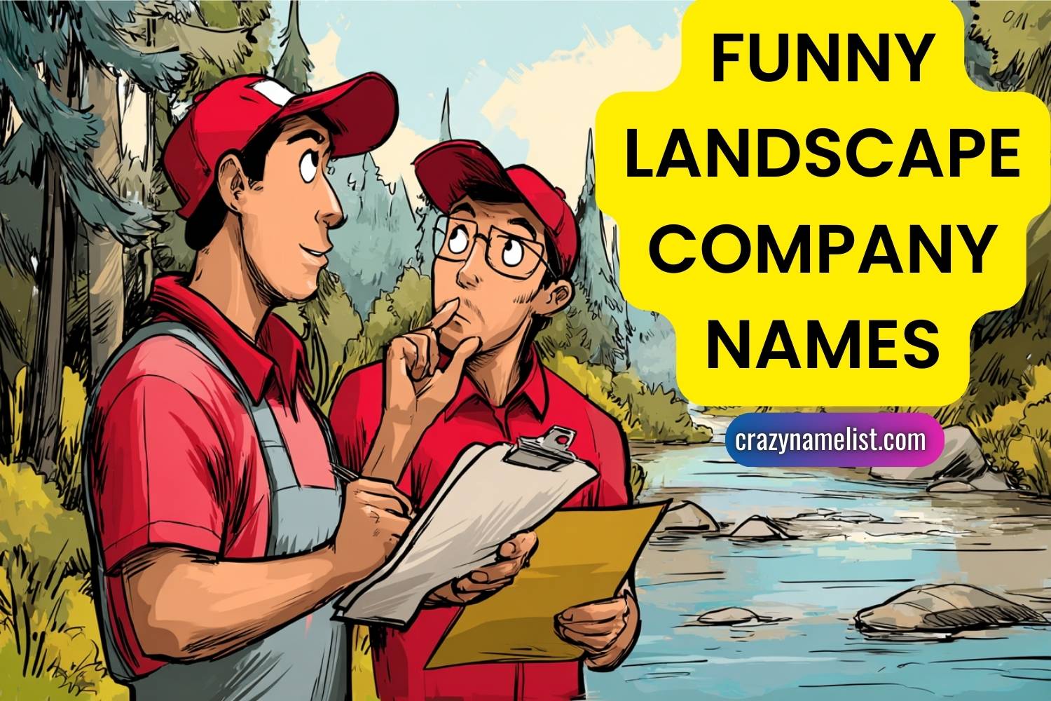 funny landscape company names