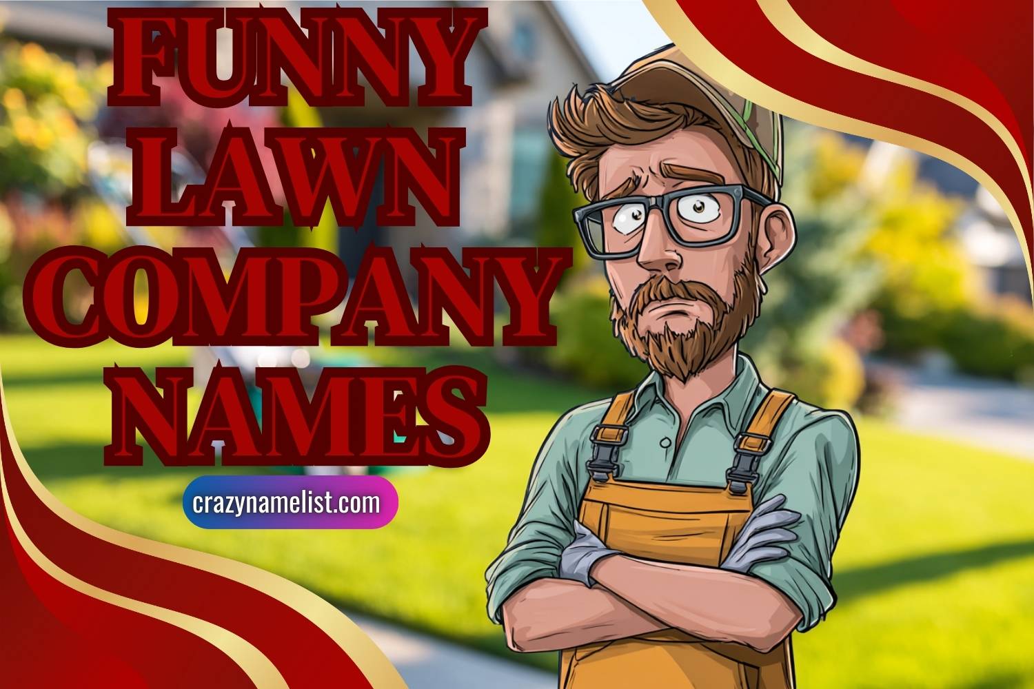 funny lawn company names