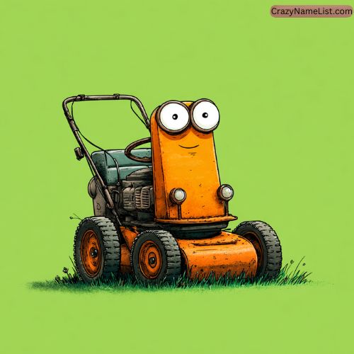 funny lawn mower names