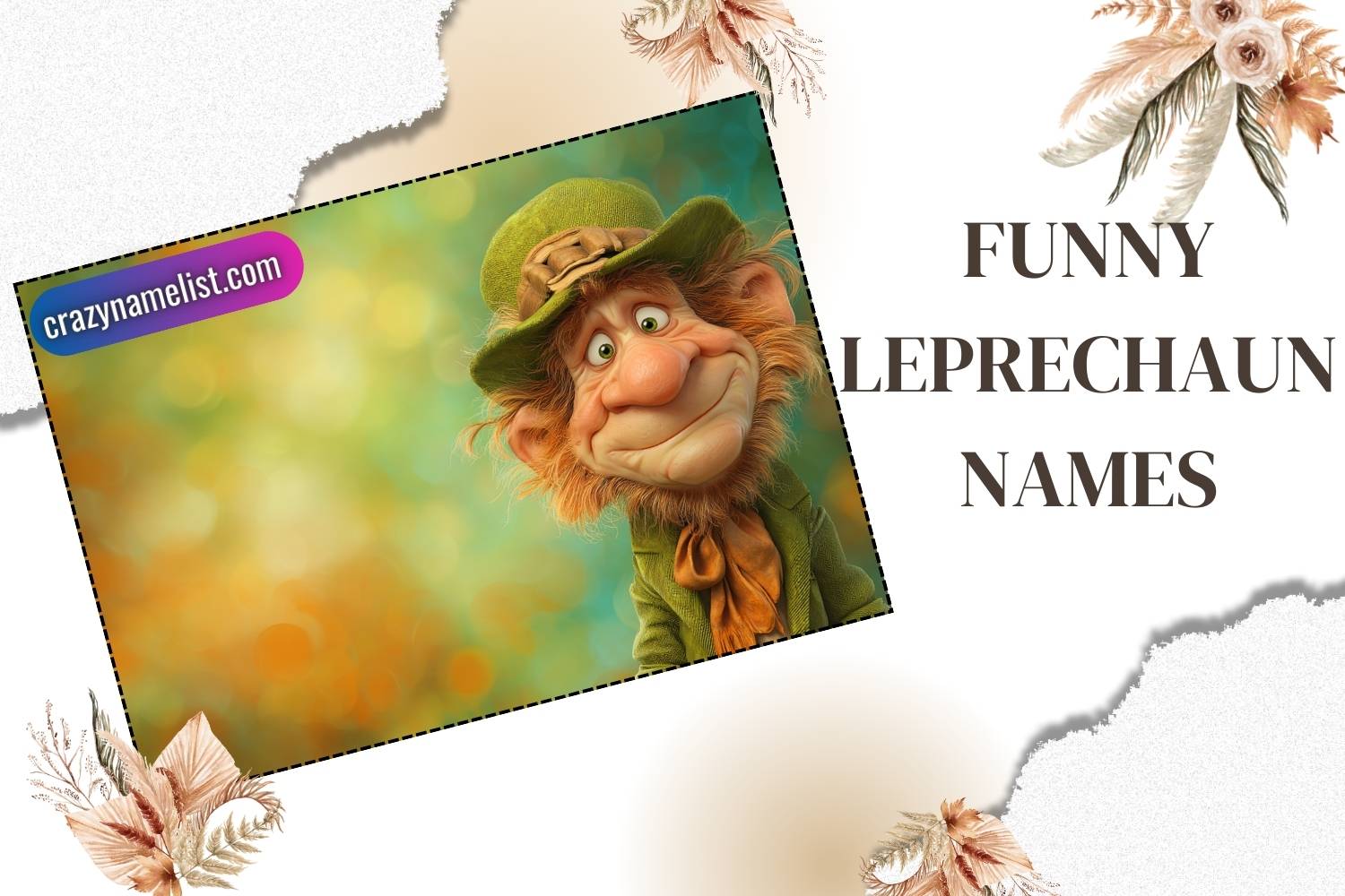 funny leprechaun names