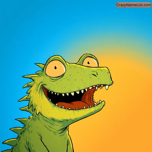 funny lizard names