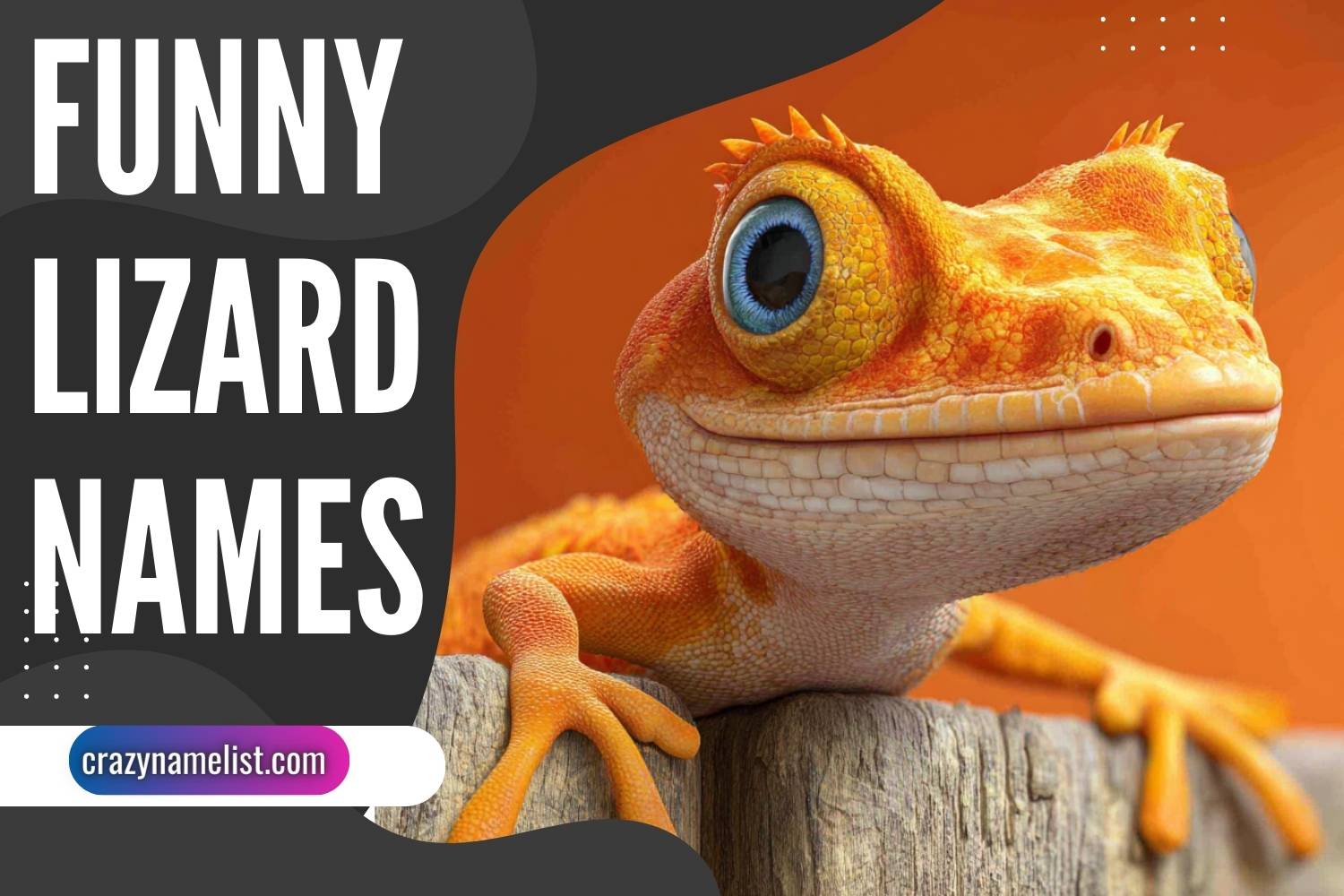 funny lizard names