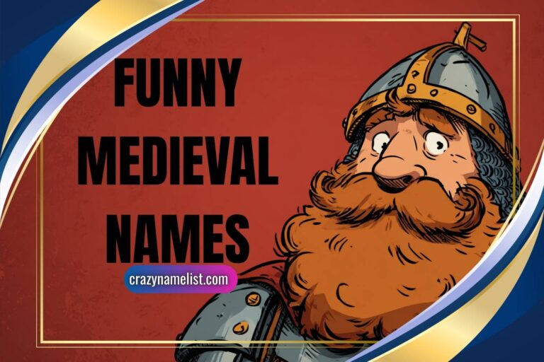 funny medieval names