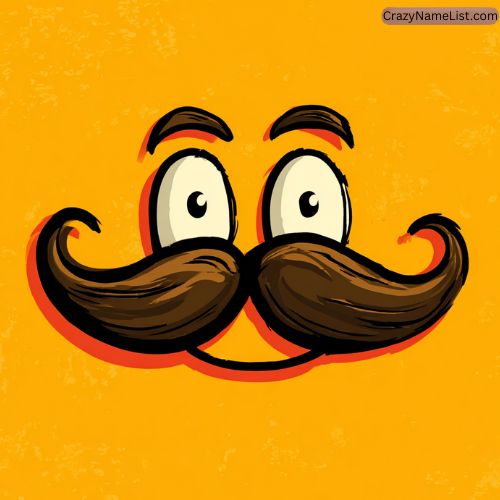 funny mustache names