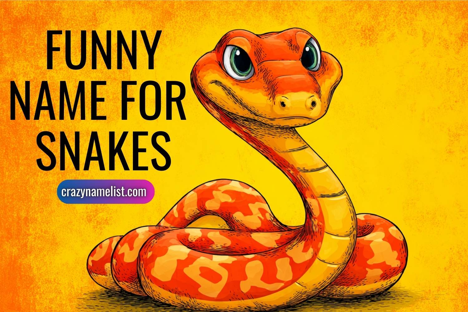 funny names for snakes