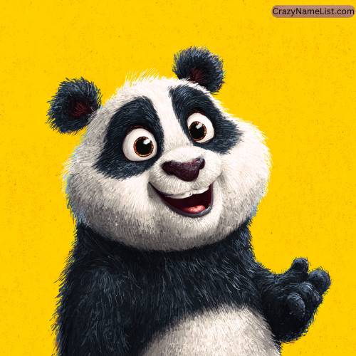 Cartoon-Style Panda Names