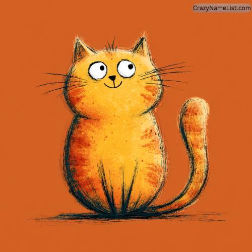 Creative Orange Cat Names