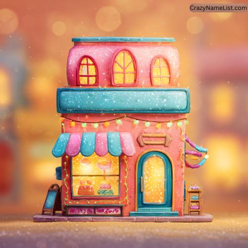 Cute Glitter Shop Names