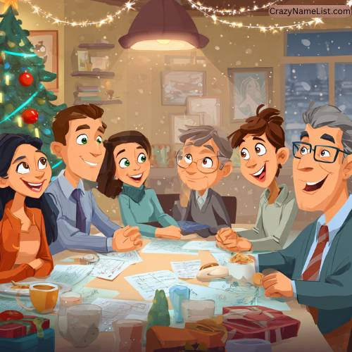 Family Christmas Party Name Ideas