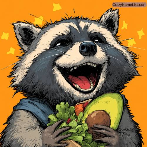 Food-Inspired Names for Your Raccoon