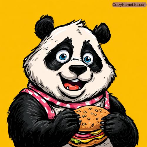 Food-Inspired Panda Names