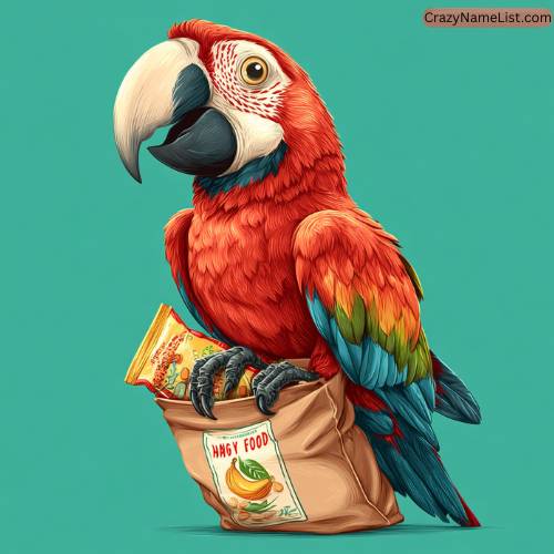 Food-Inspired Parrot Names