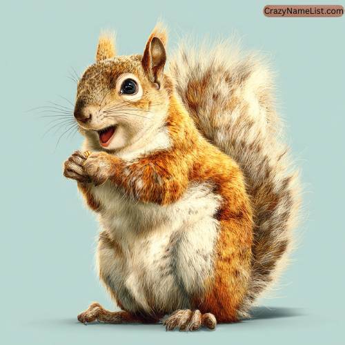 Food-Inspired Squirrel Names