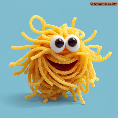 Funny Spaghetti-Inspired Pet Names