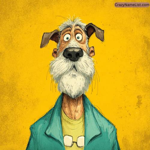 Funny and Quirky Old Man Dog Names