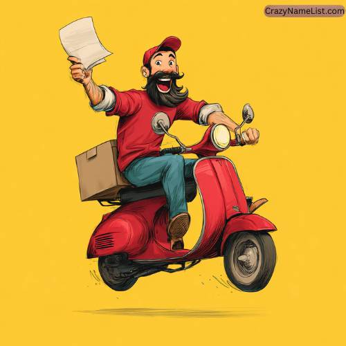 Hilarious Names for Food Delivery Orders