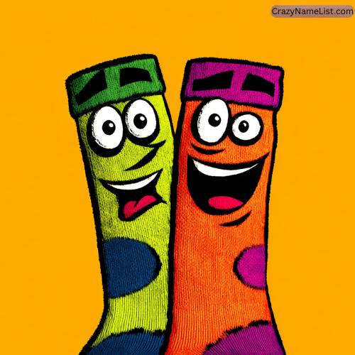 Hilarious Names for Mismatched Socks